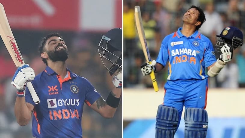 "Virat Kohli will get a lot more centuries than Sachin Tendulkar," according to this: After a record-breaking 45th ODI ton, former cricketers go crazy