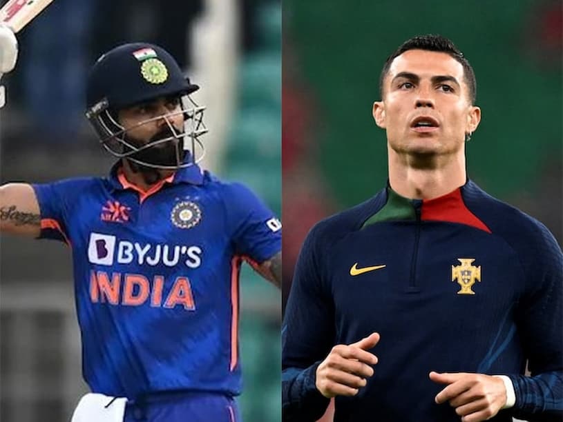 "Not Less Than Any Ronaldo" Virat Kohli: India's batsman is praised by a former Pakistan captain