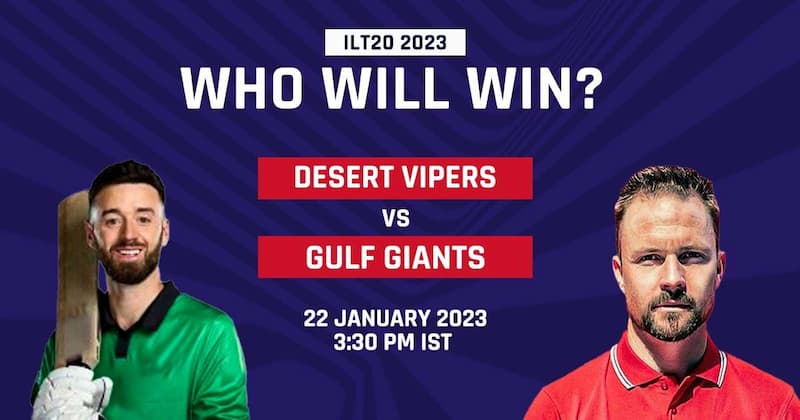 Desert Vipers vs Gulf Giants