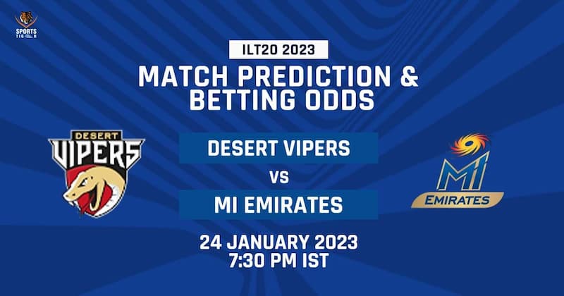 Desert Vipers vs MI Emirates