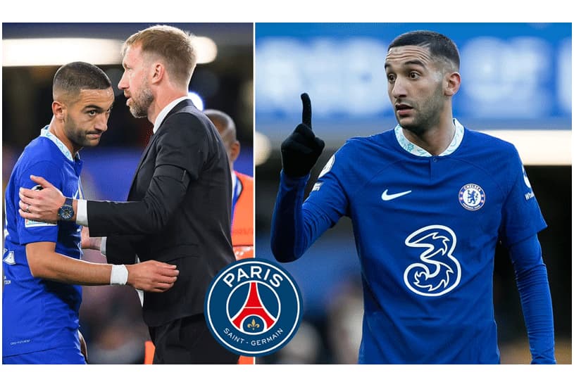 After a failed PSG switch, Chelsea attacker Hakim Ziyech is wanted in a surprise loan move: Reports