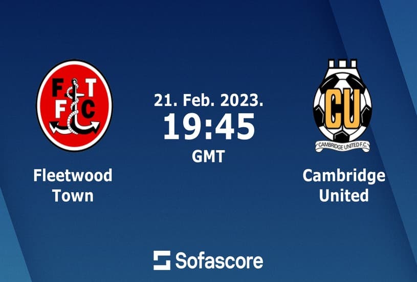 Fleetwood vs Cambridge United