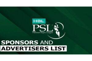 Pakistan Super League 2023 Sponsors And Advertisers List