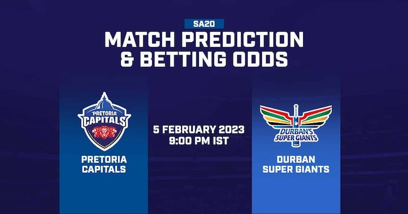 Pretoria Capitals vs Durban Super Giants