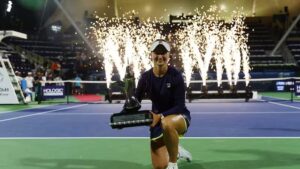 Barbora Krejcikova wins the Dubai title by shocking the highest-ranked Iga Swiatek