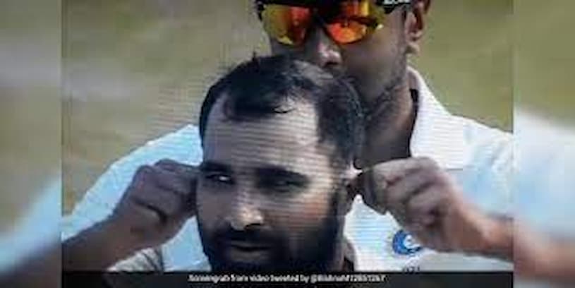 On Day 1 of the second Test match, Mohammed Shami was completely taken aback by Ravichandran Ashwin's celebration