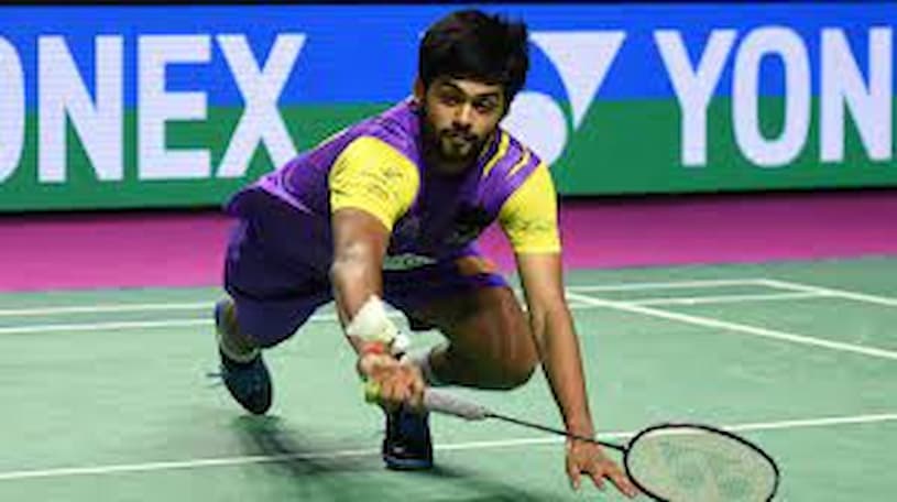 In the second round of the Thailand Open's men's singles, Sai Praneeth and Kiran George