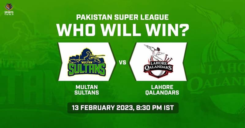 Multan Sultans vs Lahore Qalandars