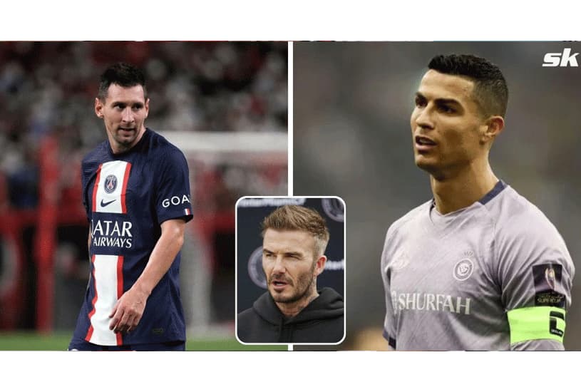 When David Beckham chose the clear winner in the Cristiano Ronaldo vs Lionel Messi debate, he said, "Not at his level"