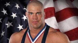 Kurt Angle discusses a former WWE wrestler who used to inhale "weed" prior to matches