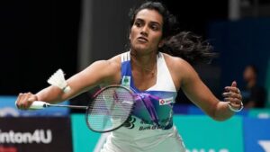 In the Masters final in Madrid, Spain, PV Sindhu loses