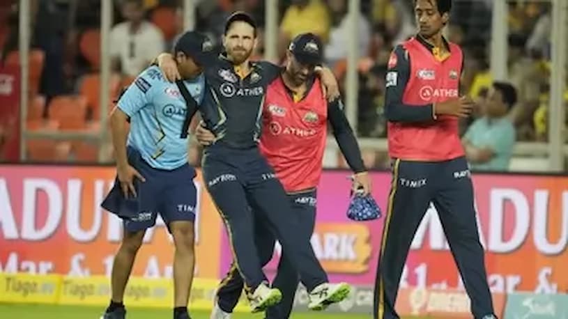 IPL 2023: Kane Williamson of the Gujarat Titans may lose his ability to play due to a knee injury
