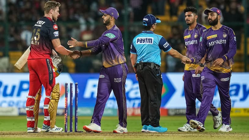 In a significant victory at a high-scoring Chinnaswamy match, KKR spinners stop Virat Kohli's RCBPursue lost bubble once Virat Kohli was splendidly gotten at the limit by Iyer