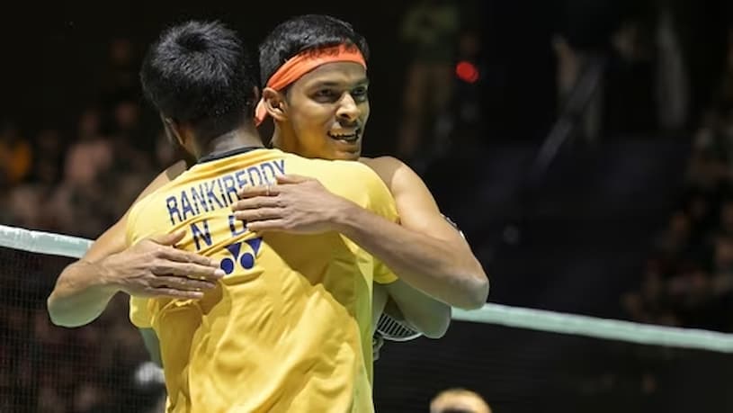 Satwik and Chirag reach the Asian badminton doubles final
