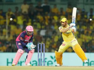 Despite MS Dhoni's heroics, Sandeep Sharma maintains composure as the Rajasthan Royals win the thrilling match by three runs