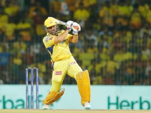 Watch: IPL 2023 MS Dhoni scores two sixes against RR, leaving CSK needing 19 out of 5 balls. Then This Takes Place