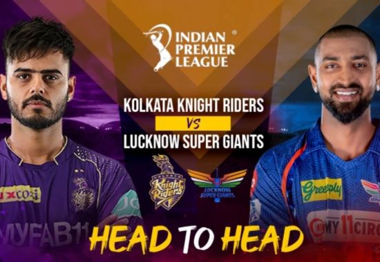 KKR vs LSG Head-to-Head IPL Record