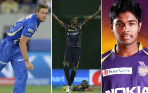 players from KKR versus RR match who once played for the contrary group