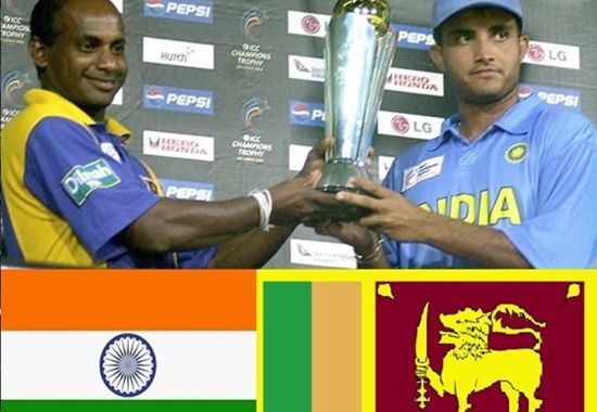 The 2002 ICC Champions Trophy final featured India and Sri Lanka