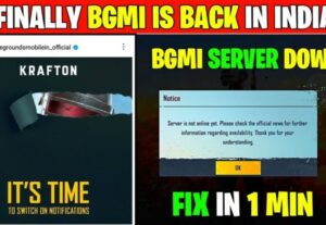When Will be BGMI Server Come Online?