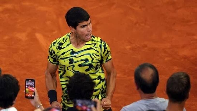 "Carlos Alcaraz is the player to beat on clay": Novak Djokovic