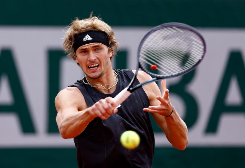 French Open 2R Alexander Zverev
