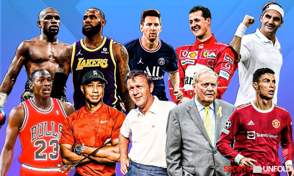 The top 10 highest paid sportsperson of all time