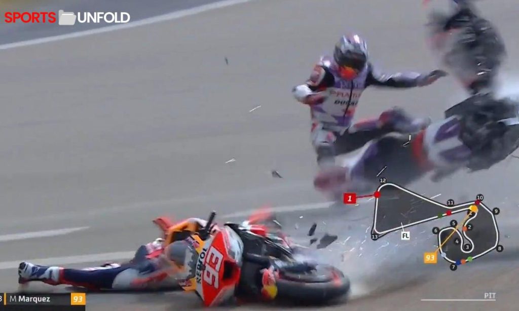 What took place at Marc Marquez? Accident
