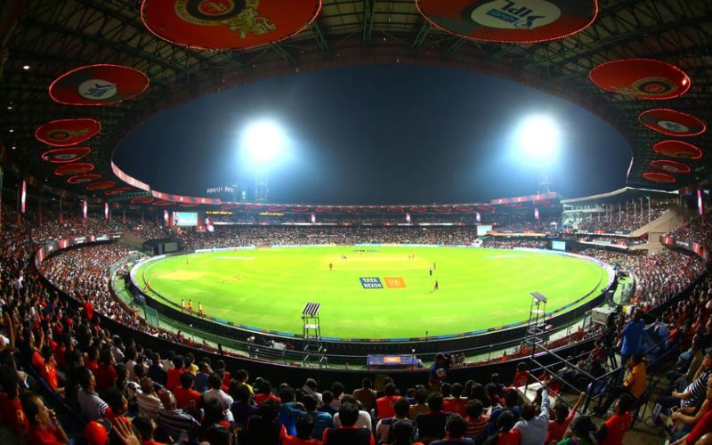 ICC CWC 2023: M Chinnaswamy Stadium Capacity, Records, Match list, Weather Conditions, Pitch Report, Boundary Length, T20 Record, Location, Capacity