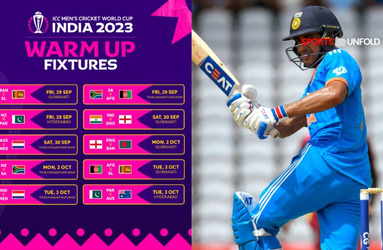 Cricket World Cup Warmup Matches 2023
