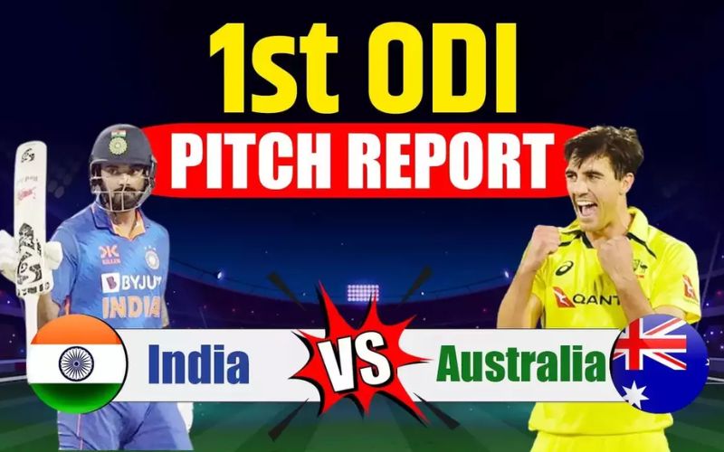 India vs Australia First ODI Pitch And Ground Report