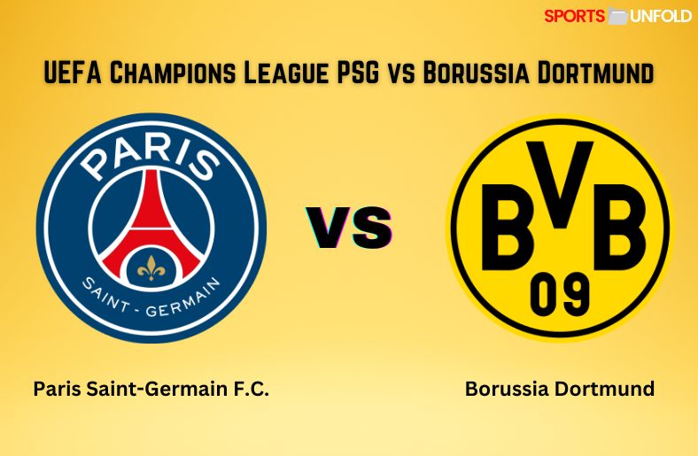 UEFA Champions League PSG vs Borussia Dortmund
