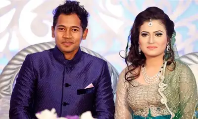 Who is Mushfiqur Rahim's wife?