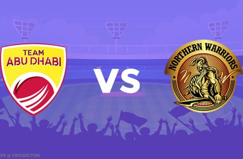 Where To Watch Team Abu Dhabi vs Northern Warriors Live? T10 League 2023 Live Streaming