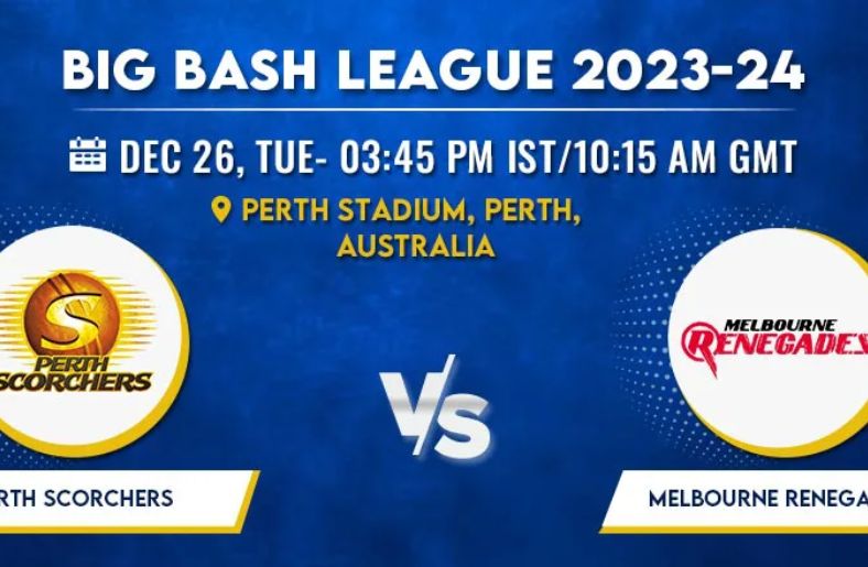 Where To Watch Perth Scorchers Vs Melbourne Renegades 15th Match Live?