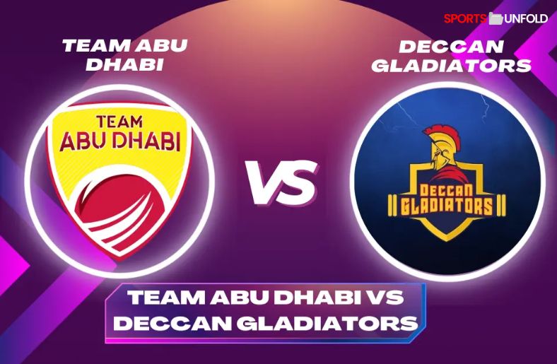 Where To Watch Team Abu Dhabi vs Deccan Gladiators Live?