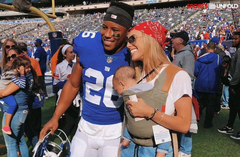 Who is Saquon Barkley Girlfriend? Know Everything About Anna Congdon ...