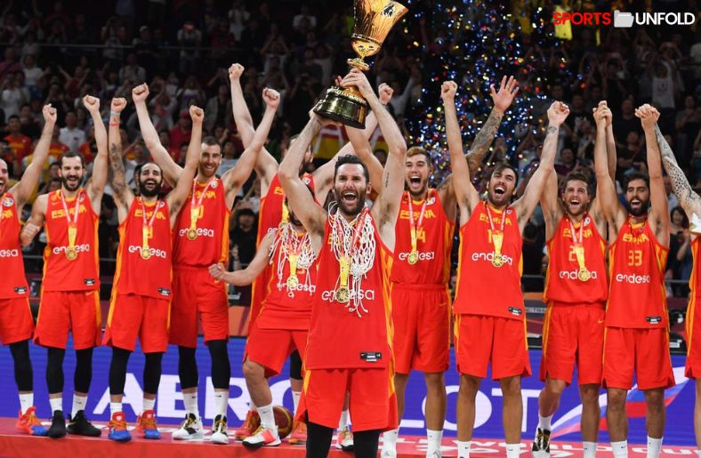 Spain Men's Basketball Team 