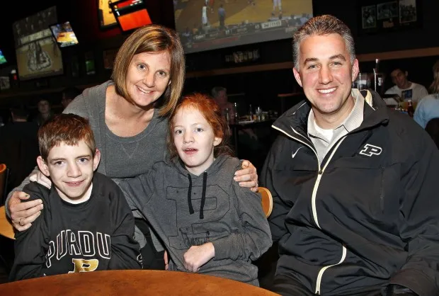 Matt Painter with his ex-wife Jerry Painter