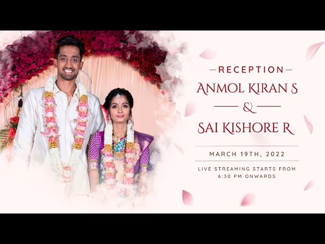 Sai Kishore wedding invitation card