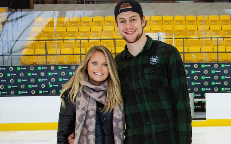 Brandon Carlo Wife, Children: Meet Mayson Corbett the wife of American  Professional Ice Hockey Defenseman - SportsUnfold